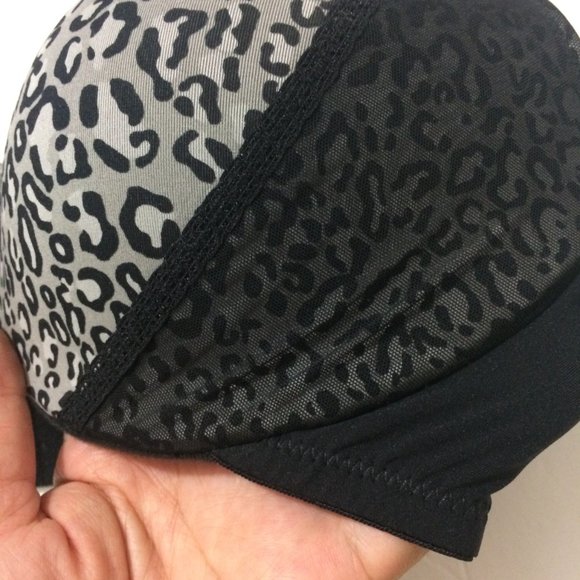 Josie Natori 34D Bra Kitten Print Black NWT - Picture 6 of 12